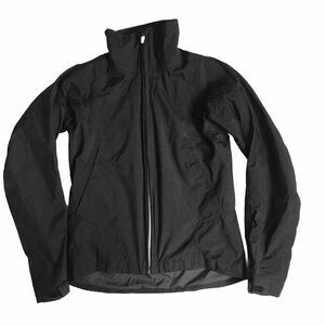 Vintage Y2k Nike Storm Fit Jacket Womens Small Black Rain Wind Gorpcore Hike EUC